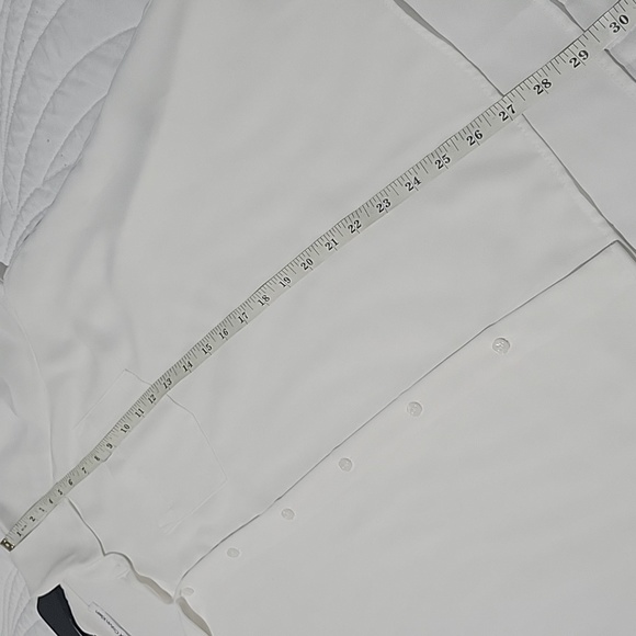 Calvin Klein White Large Shirt for Women with buttons and long sleeves - Picture 6 of 8